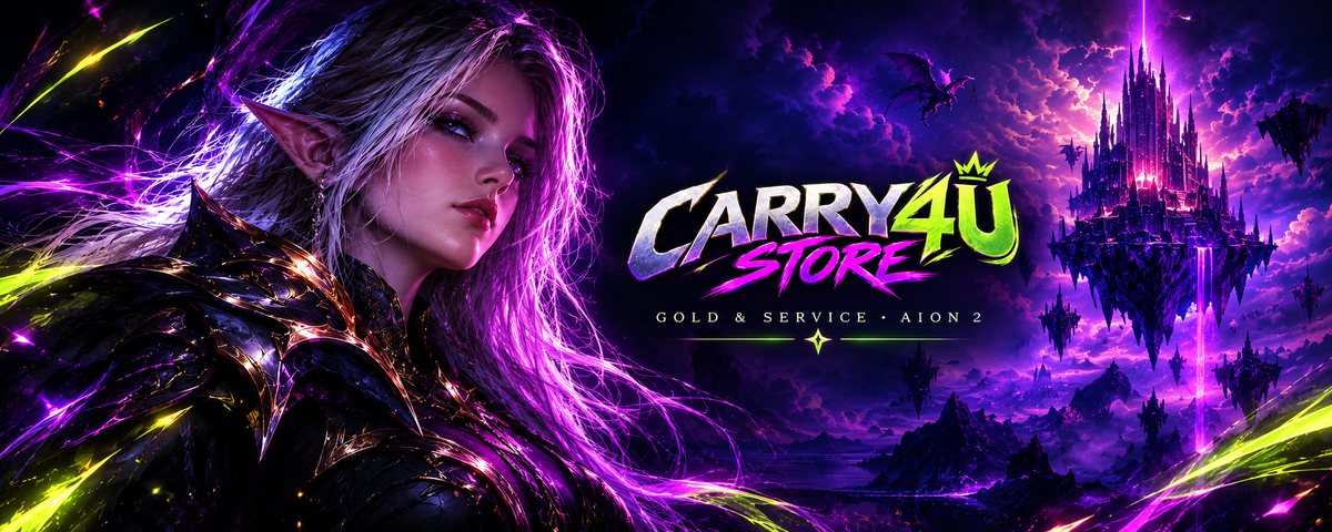 Carry4u Store — Gold & Service · Aion 2